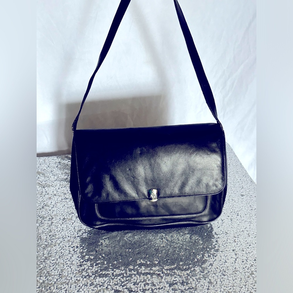 COPY - Vintage Lauren Ralph Lauren Women Black Leather Handbag